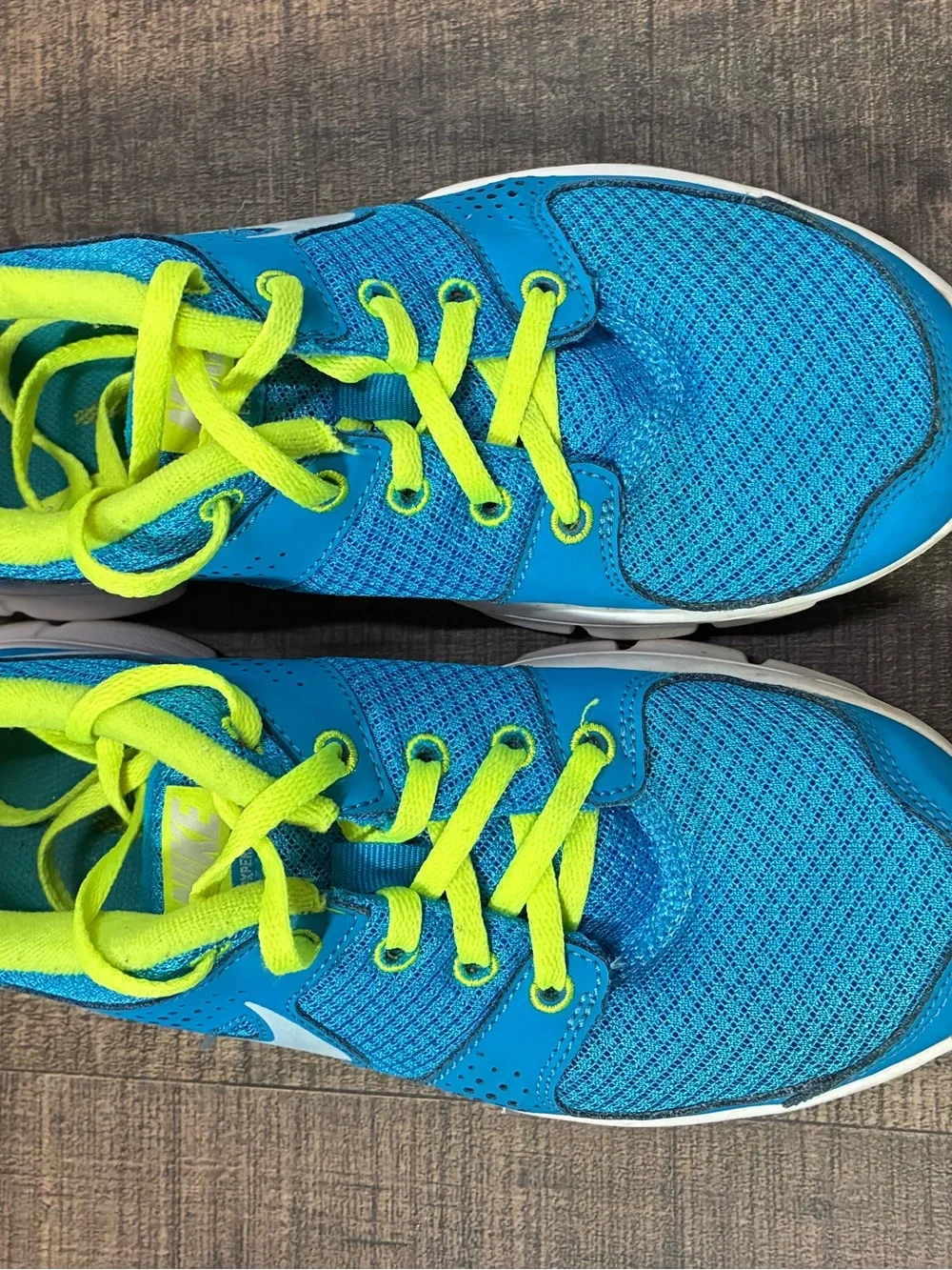 Nike Flex Experience Run Women’s Running Shoes Blue Size 6.5 Athletic Sneakers